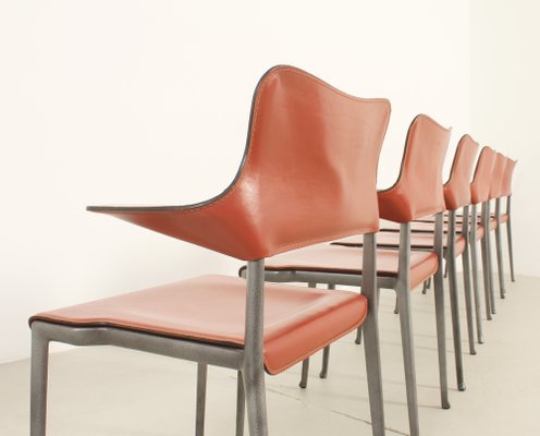 Kumo Chairs by Toshiyuki Kita for Casas, Spain, 1989, Set of 6-UB-1818681