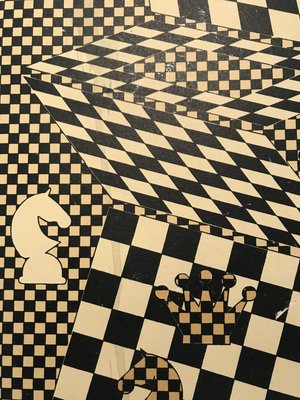 "L’échiquier" by Victor Vasarely 1935-ICD-677582