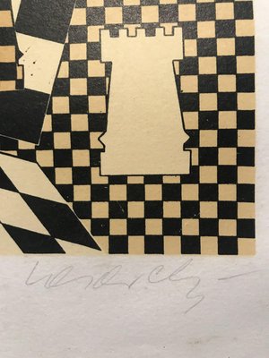 "L’échiquier" by Victor Vasarely 1935-ICD-677582