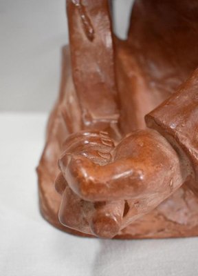 L. Morice, Terracotta Bust, Fisherman at the Helm-RVK-870143