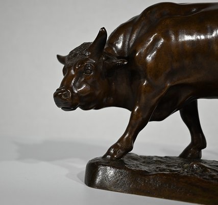 L. Vidal, Le Taureau, 1867, Bronze-RVK-1337807