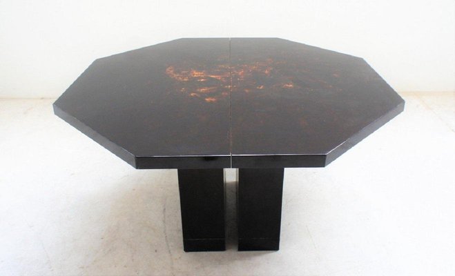 Lacquer Dining Table by Jean-Claude Mahey-JG-1239548