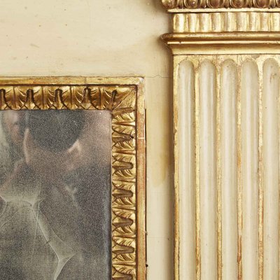 Lacquered and Gilded Fireplace Mirror-TBU-2038051