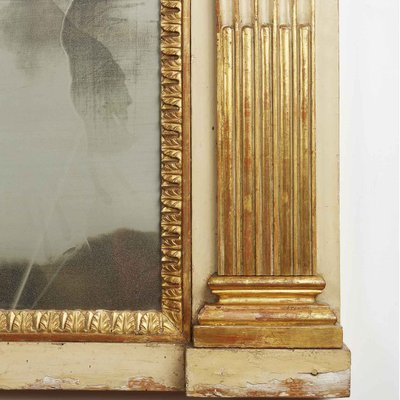 Lacquered and Gilded Fireplace Mirror-TBU-2038051