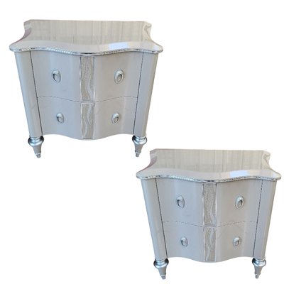 Lacquered Nightstands, Set of 2-TCS-1778619