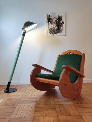 Lacquered Vinyl Floor Lamp, France, 1970-ILR-2035570