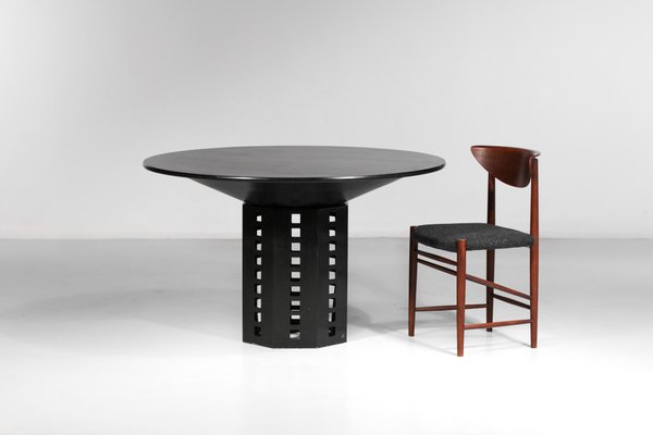 Lacquered Wood Dining Table by Joseph Hoffman for Bieffeplast, 1970s-YU-1312238