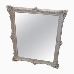 Lacquered Wood Wall Mirror-DCO-1822949