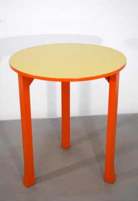 Lacquered Wooden Dining Table, Italy, 1960s-AOL-1755892