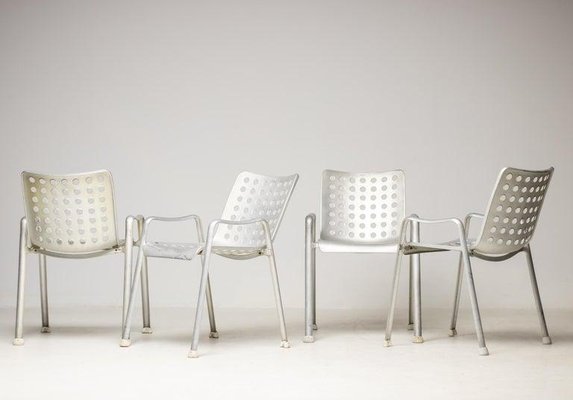 Landi Chairs by Hans Coray for Mewa, Set of 4-WN-1266601