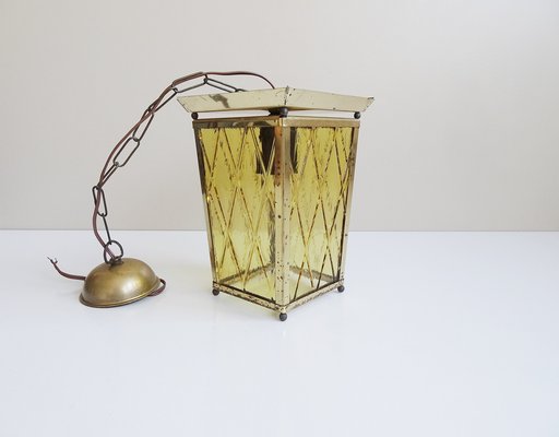 Lantern Hanging Lamp, 1950s-BLG-1776899