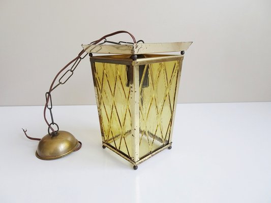 Lantern Hanging Lamp, 1950s-BLG-1776899