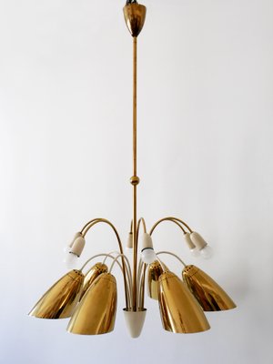 Large 12-Armed Sputnik Chandelier from Vereinigte Werkstätten-WPT-1215964