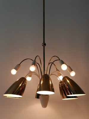 Large 12-Armed Sputnik Chandelier from Vereinigte Werkstätten-WPT-1215964