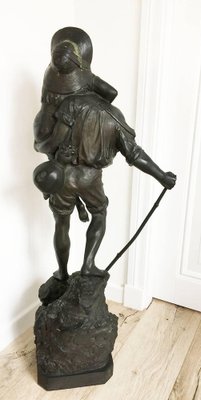 Large 19th Century Bronze Statue of Ettore Ximines-UCH-1224771