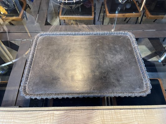 Large 19th century Cast Iron Serving Tray, France-LA-1804264