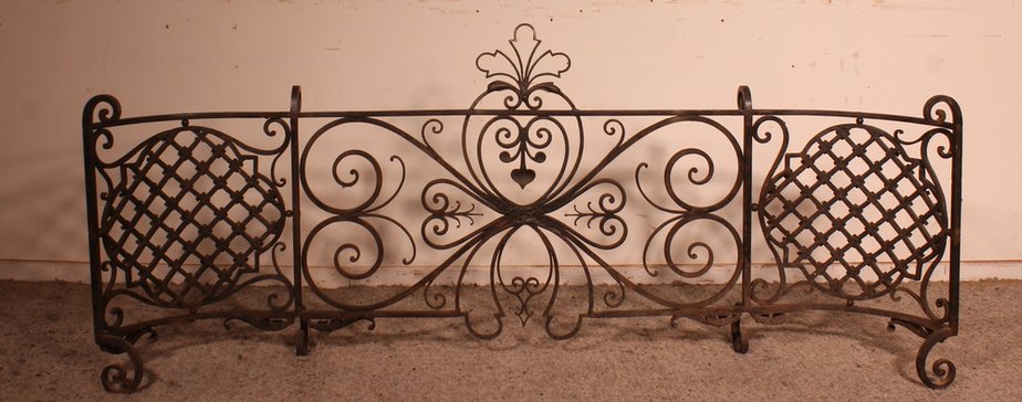 Large 19th Century Fire Place Screen-HPU-1730301