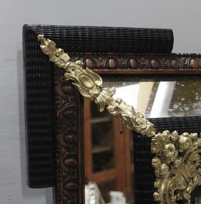 Large 19th Century Louis XIV Style Rectangular Mirror-RVK-581373