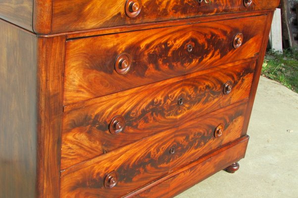 Large 19th Century Mahogany Chest of Drawers-RDN-846762