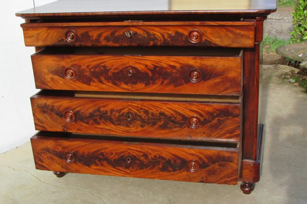 Large 19th Century Mahogany Chest of Drawers-RDN-846762