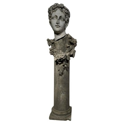 Large 19th Century Marble Statue, 1890s-FDW-2039633