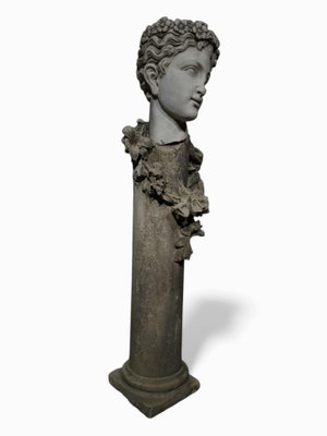 Large 19th Century Marble Statue, 1890s-FDW-2039633