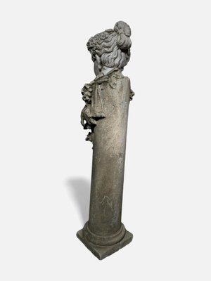 Large 19th Century Marble Statue, 1890s-FDW-2039633