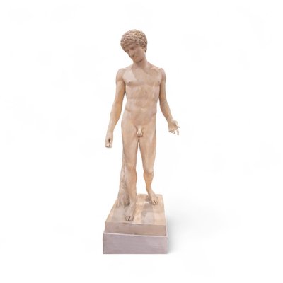 Large 19th Century Plaster Sculpture of a Greek Figure, 1890s-FDW-2039601