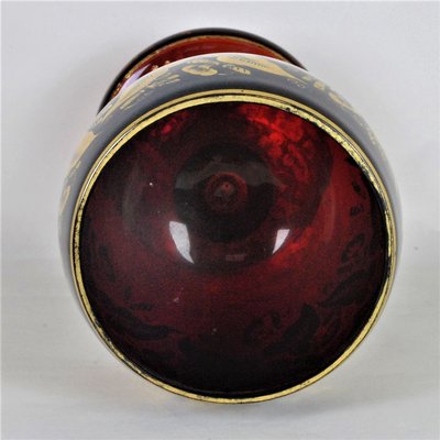 Large 19th Century Ruby Crystal Glass-SYQ-909178