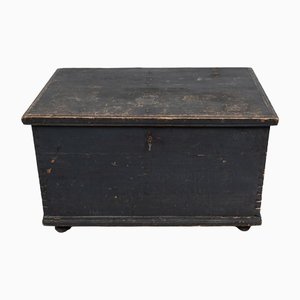 Large 19th Century Swedish Painted Hope Chest-MJF-1375286