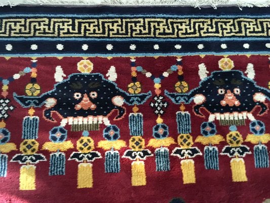 Large 20th Century Chinese Ningxia Rug, 1930s-RDZ-804230