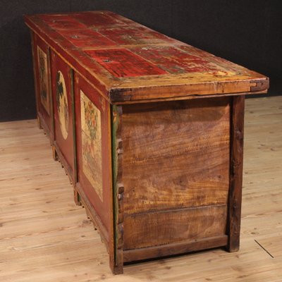 Large 20th Century Lacquered Oriental Furniture Sideboard, 1960s-RP-2027553