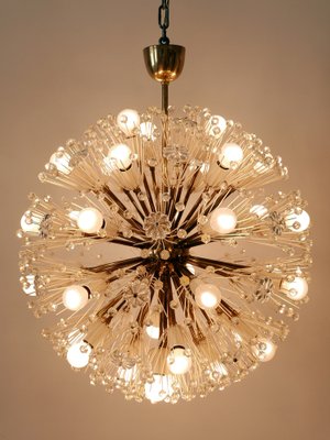 Large 33-Light Dandelion Chandelier by Emil Stejnar for Rupert Nikoll, 1950s-WPT-1716630