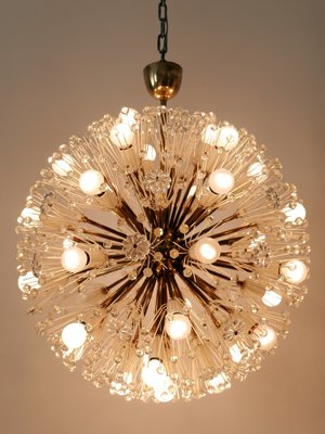 Large 33-Light Dandelion Chandelier by Emil Stejnar for Rupert Nikoll, 1950s-WPT-1716630