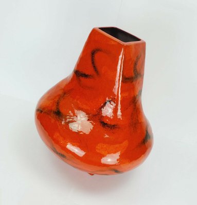 Large 7573 Floor Vase by Lilo Pragher for Karlsruher Majolika, 1970s-FH-974855