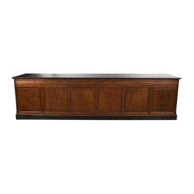 Large 8-Drawer Oak Counter-NQ-1364132