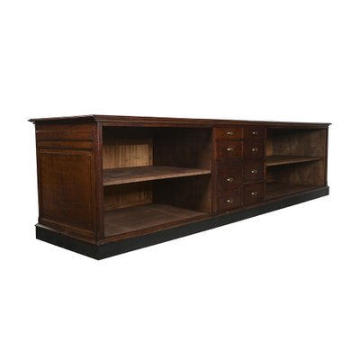 Large 8-Drawer Oak Counter-NQ-1364132