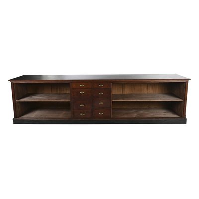 Large 8-Drawer Oak Counter-NQ-1364132