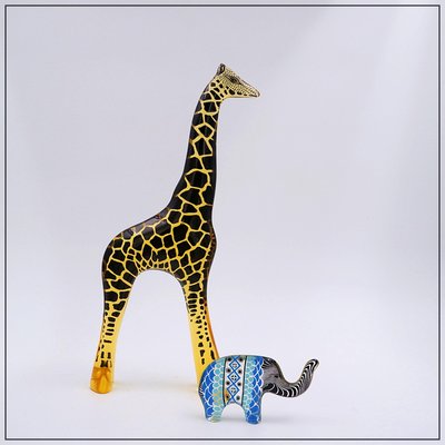 Large Acrylic Giraffe Figurine by Abraham Palatnik, Brazil, 1970s-NYF-2018883