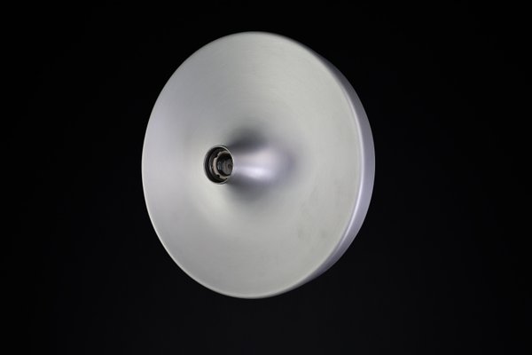 Large Aluminum Disc Wall Lights from Charlotte Perriand, Germany, 1960s-TRW-1728483