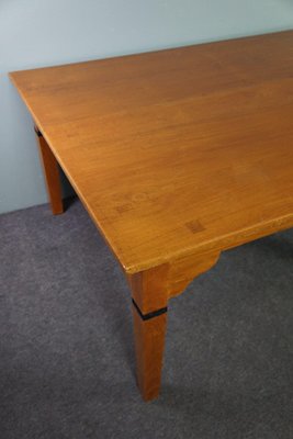 Large Amsterdam School Dining Table, Early 20th Century-HPP-1719033