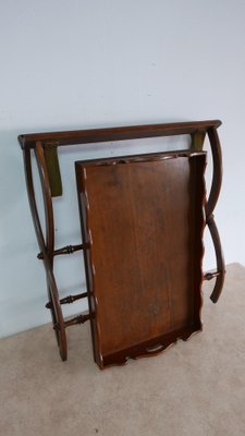 Large Antique Art Nouveu German Butler's Folding Table, 1900s-KK-1240826