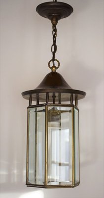 Large Antique Ceiling Lamp by Josef Hoffmann-VA-802123