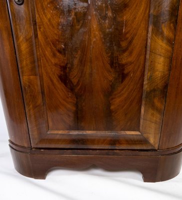 Large Antique Corner Cabinet in Mahogany, 1840s-UY-951527