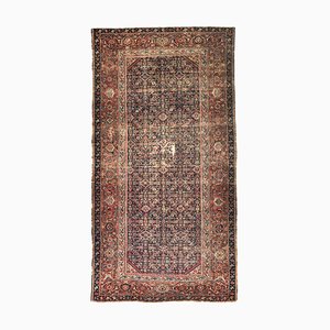 Large Antique Distressed Runner Mahal Hand Knotted Rug-YMM-1061963