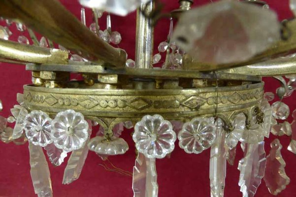 Large Antique Empire Chandelier-WSV-605506