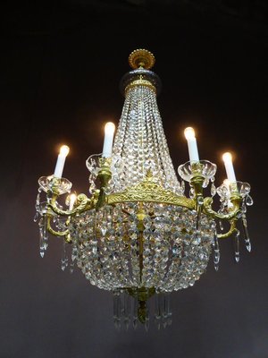 Large Antique Empire Chandelier-WSV-605364