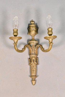 Large Antique French Wall Sconce in Bronze, 1890s-CTD-1453744