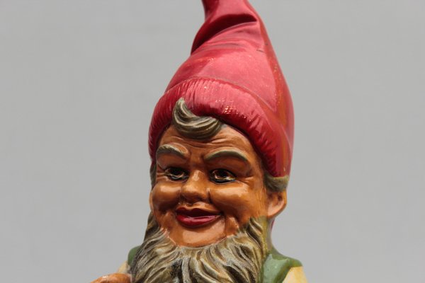 Large Antique Garden Gnome from Heissner, 1930-DUM-1742990