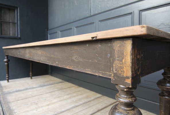 Large Antique German Gründerzeit Table, 1890s-TAT-2035675